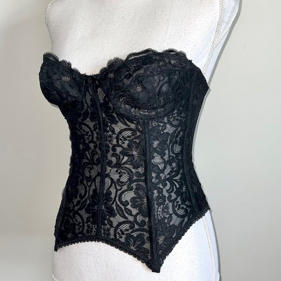 Vintage Felina Goth Lace Bustier - Picture 3 of 6